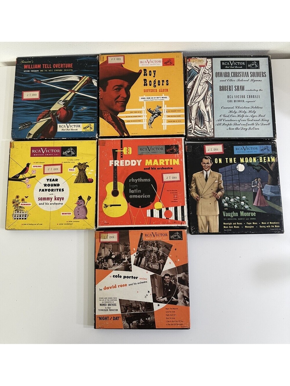 RCA Victor Records LOT: Roy Rogers, Vaughn Monroe and more